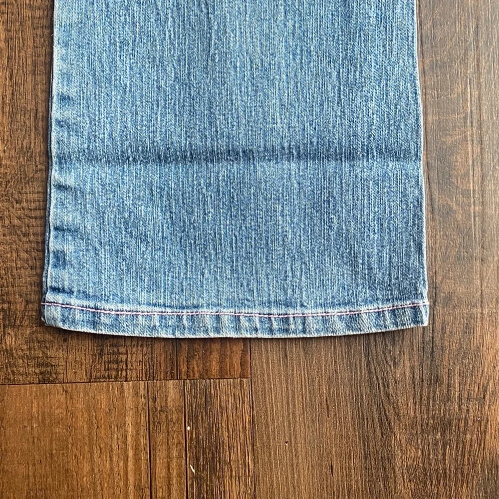 ❤️Route 66 Kids Blue Jeans with Pink Pocket Design